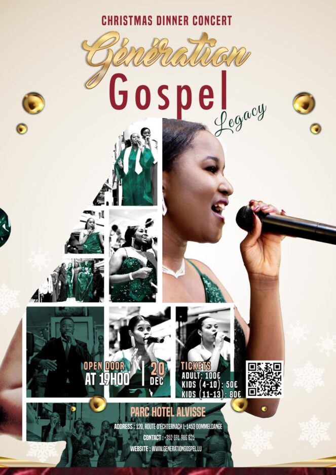 Diner concert Generation Gospel 2025